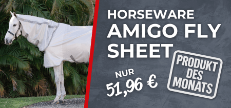     Horseware Amigo integrated Fly Sheet - Silver/Titanium Grey/Silver, 145