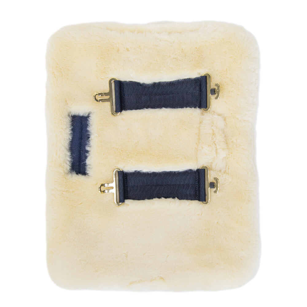 Kentucky Horsewear Chest Expander Vegan Sheepskin mit doppeltem T