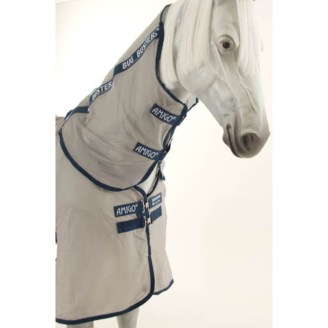 【中古・未使用品】HORSEWARE Amigo Bug Buster Vamoose ブランケット 乗馬 馬術  シルバー 中古・未使用品】HORSEWARE Amigo Bug Buster Vamoose ブランケット
