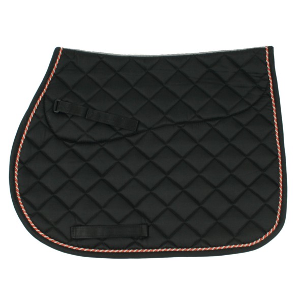 Horseware Rambo Grand Prix Showjumping Pad – Black/Tan, Orange&Black – Schabracke