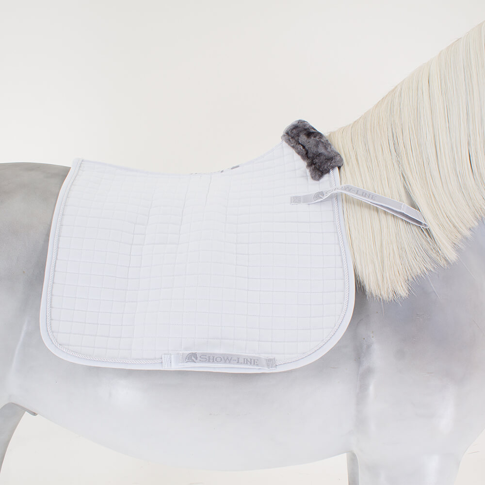 Meilleurs prix pour Bucas Show-Line Saddle Pad - Dressage