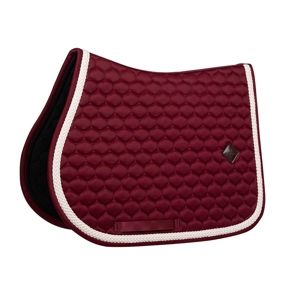 Tapis de saut Kentucky Horsewear avec cordelette tressée