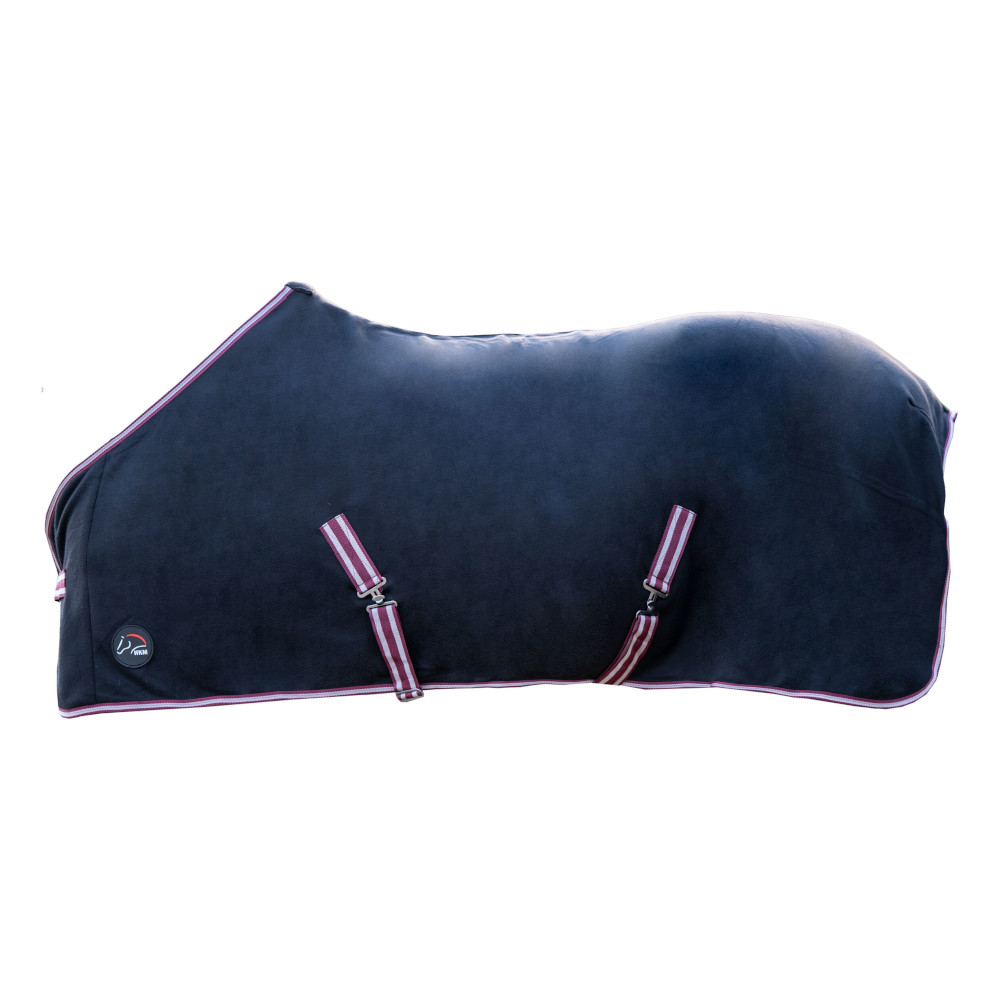 Couverture polaire séchante pour cheval avec sangles croisées HKM