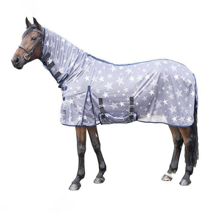 Meilleurs prix pour HKM Couverture anti-mouches Stars Combo