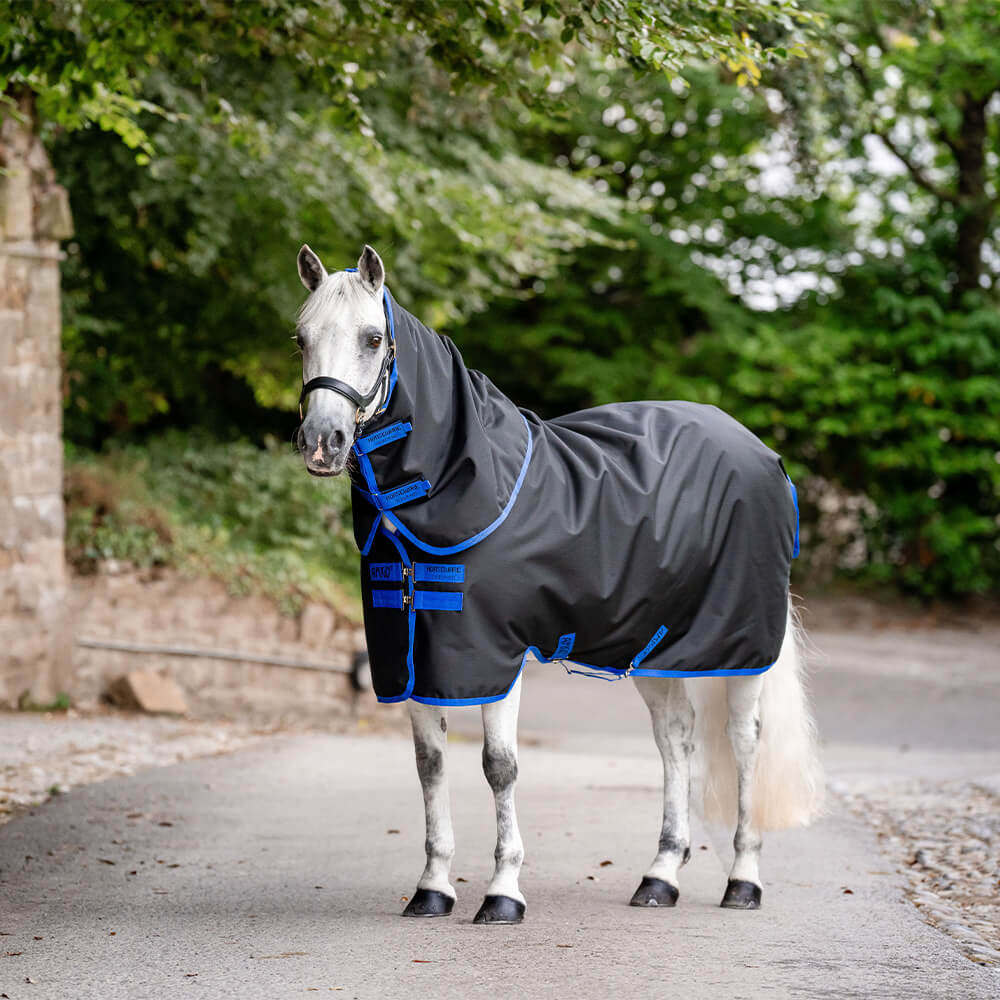 Couverture Cheval Horseware Amigo Hero 900 Plus DF 100g - Étanche Gris/vert - Neuve 2020