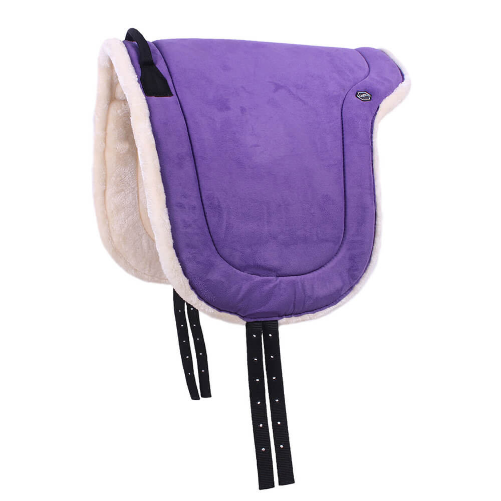 QHP Bareback Pad - Taille Full - Violet
