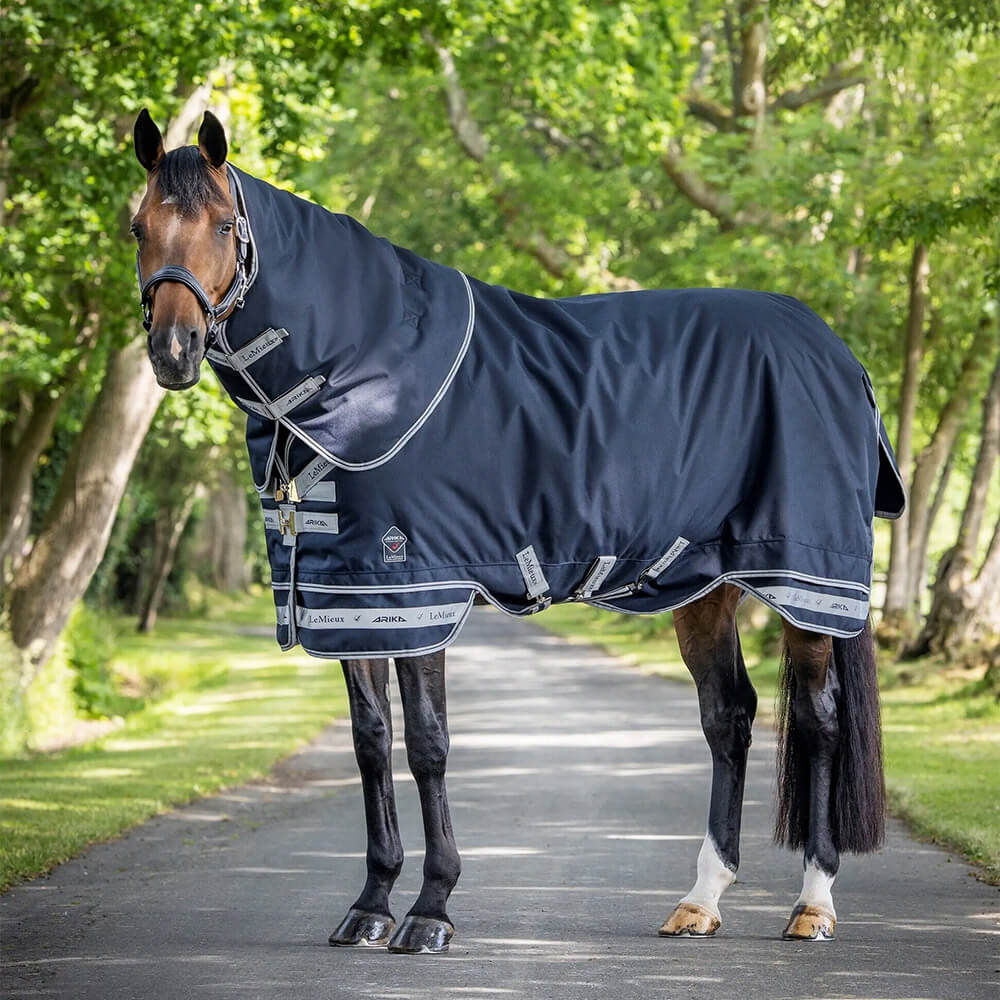 Quart De Feuille D'équitation LeMieux Arika Clima-Tek - Neuf, Pour Cheval