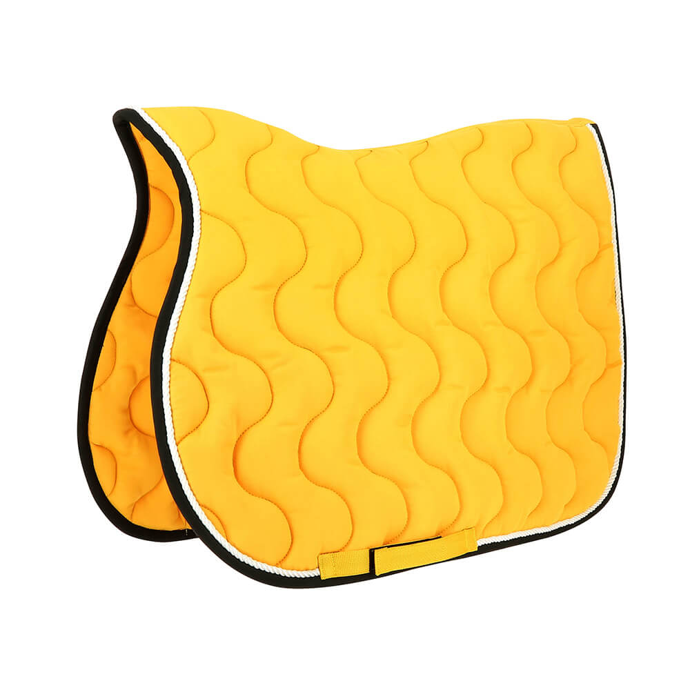 Tapis de selle Polyfun Equithème - Taille Pony - Jaune