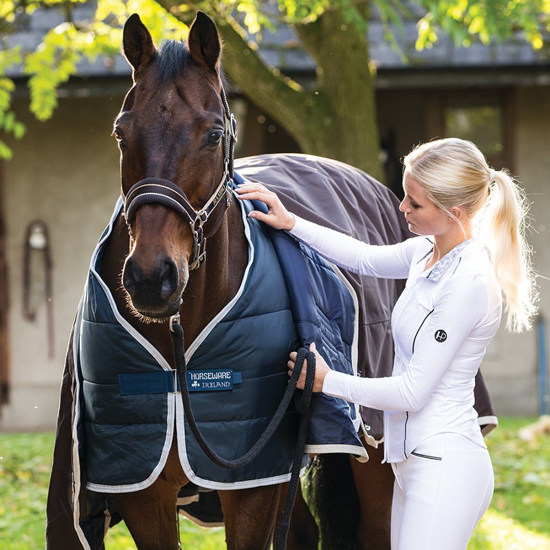 Horseware Unterdecke VariLayer Liner 250g Navy/Silver HorSeven