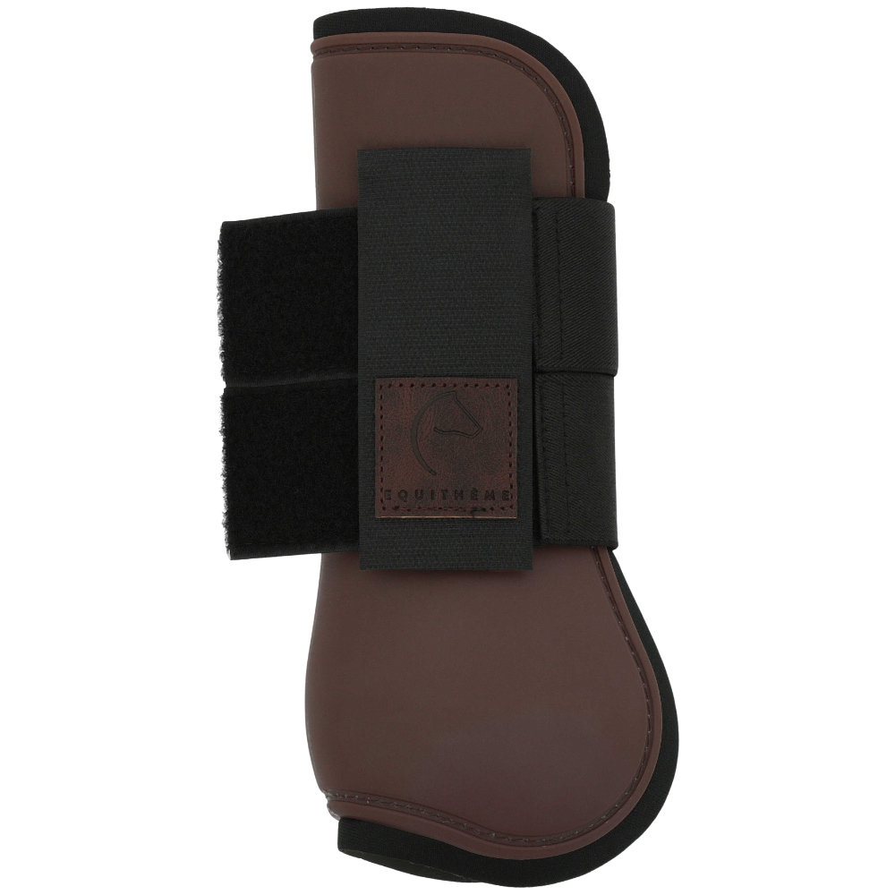 Guêtres Equithème - Tara - Taille Warmblut - Marron