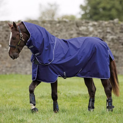 Horseware Amigo Hero 900D Plus Lite DISC 0g - Atlantic Blue/Ivory