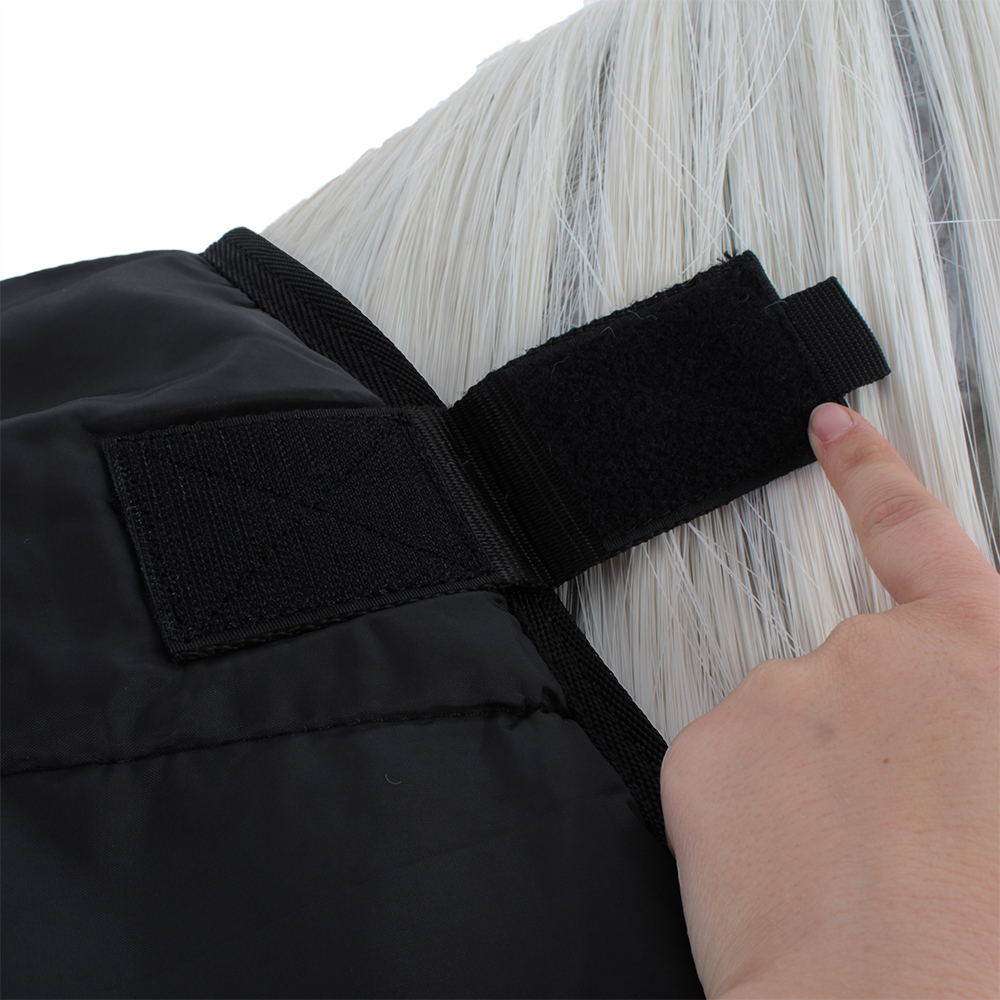 Back On Track Sitzkissen Minidecke - 50x68 Cm - Schwarz - Mit Welltex-Material - Für Mensch & Tier - Wärmereflexion