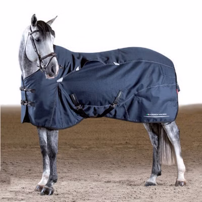 Equiline Rolph Stable Rug 400g - blue