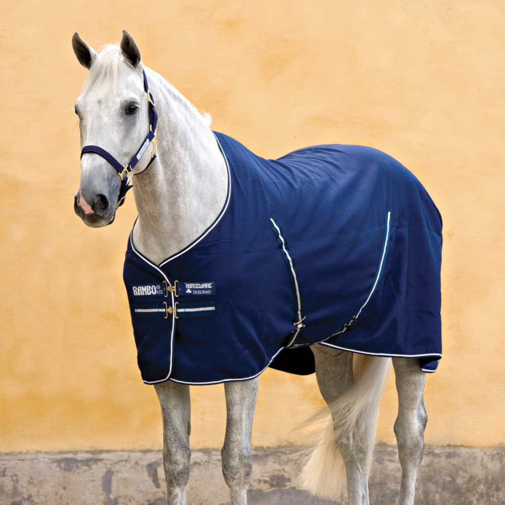 Horseware Rambo Stable Summer Sheet 0g – navy/white