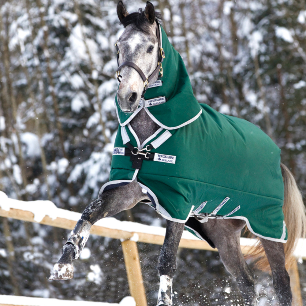 Comparer les prix de Horseware Rambo Original with Leg Arches Turnout Heavy 40...