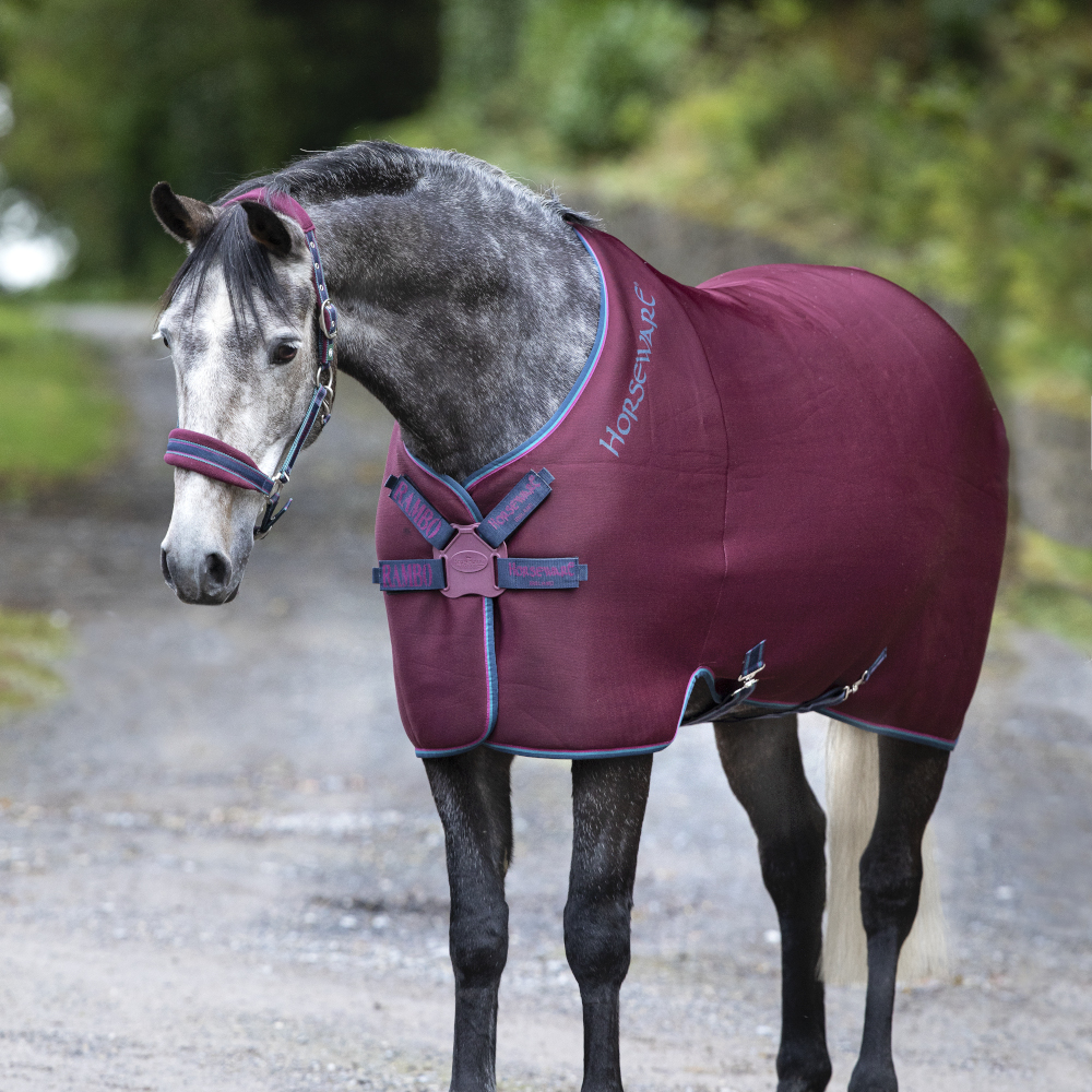 Horseware Rambo Airmax Cooler Disc Front – Burgundy